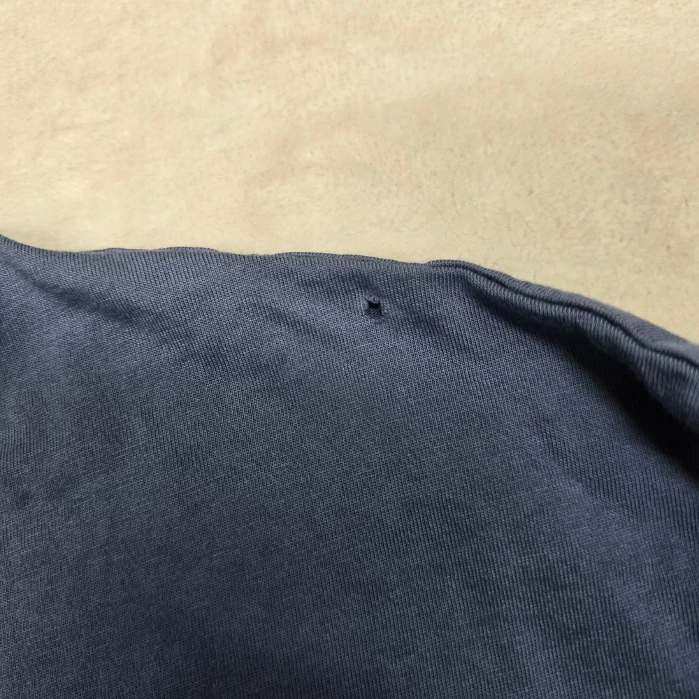 Polo Ralph‎ Lauren Pocket T Shirt Mens Small Blue Crew Neck Long Sleeve